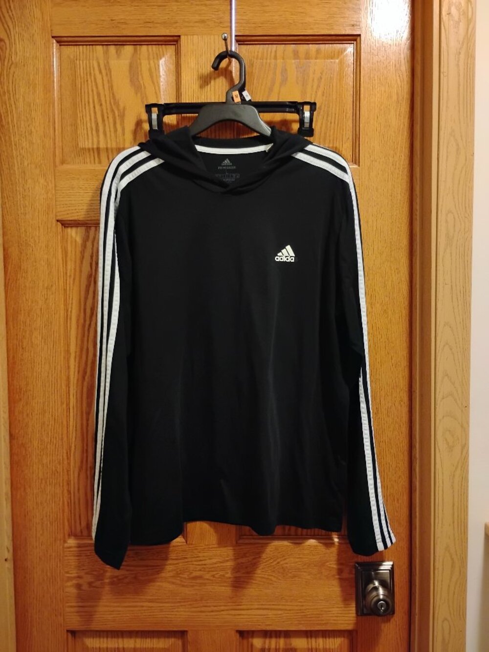 Adidas Aeroready Designed To Move Primegreen 3-Stripes Light Hoodie Men’s Size L